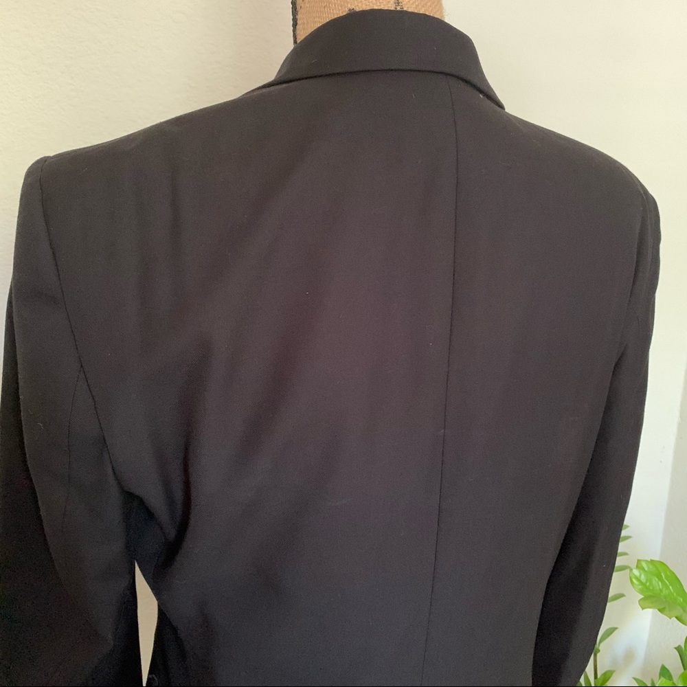 Mens Black Topman Slimfit Suit. - Picture 3 of 16